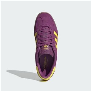 BRAND NEW IN BOX : Adidas Violet and Gold Trainers : GAZELLE INDOOR SHOES